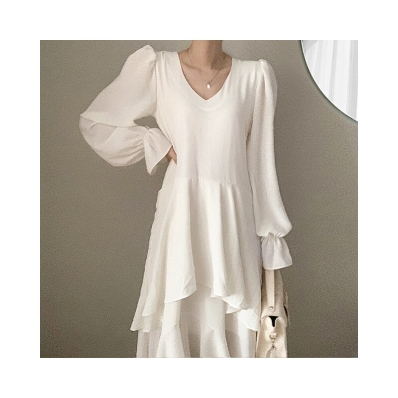 Strapless Dress Set with Waist Detail