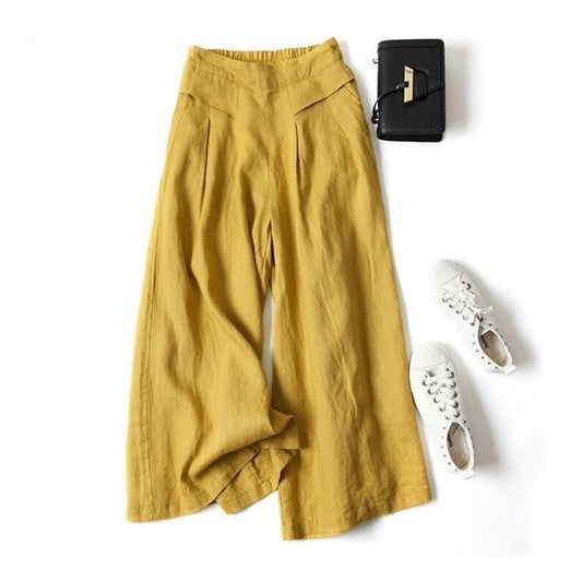 Elevated Style Linen Culottes