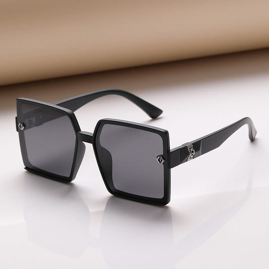 Fashion Square Frame Outdoor Sun Protection Polarized Sunglasses