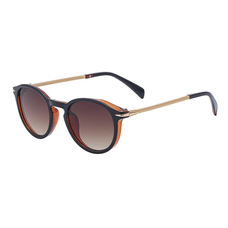 Retro Round Metal Sunglasses In Fashion