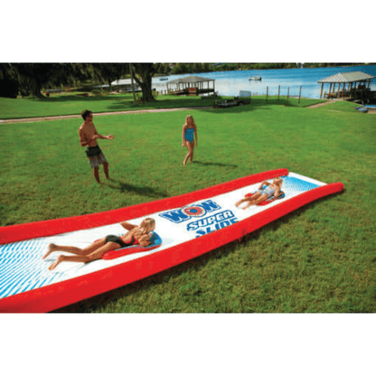 WOW Watersports Backyard Mega Water Slide 25' X 6' with 2 Mega Sleds and Sprinkler