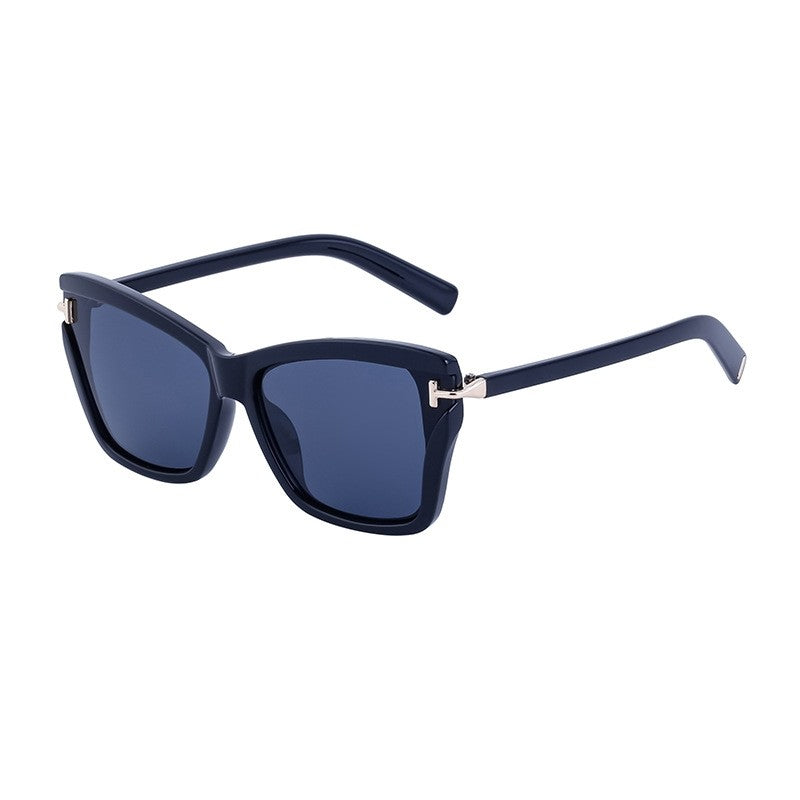 Ladies Fashion Cat Eye Slim Leg Sunglasses