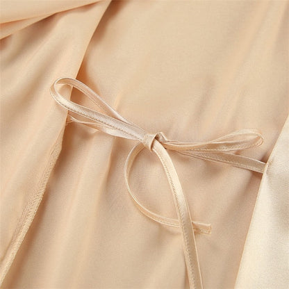 Long Sleeve Camisole and Shorts Lounge Set