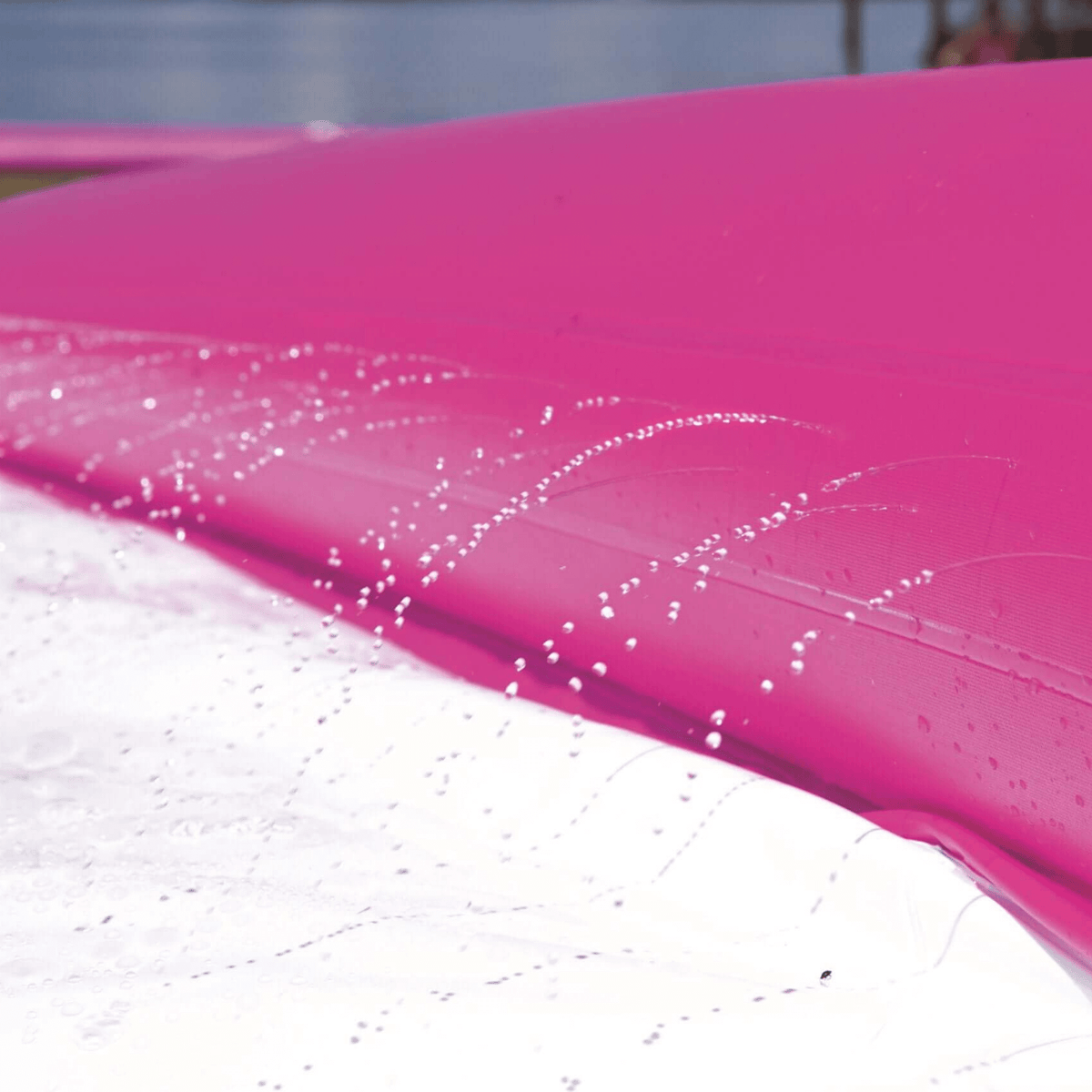 WOW Watersports Strike Zone Water Slide w 6 Giant Inflatable Bowling Pins and Sprinkler