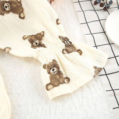 Relaxed Cotton Linen Long Sleeve Top and Pants Set