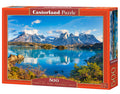 500 Piece Jigsaw Puzzle, Torres Del Paine, Patagonia, Mountain Landscape, Chile, Adult Puzzles, Castorland B-53698