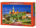 1000 Piece Jigsaw Puzzle, Wawel Castle by Night, Poland, Royal heritage, Royal Castle, Adult puzzle, Castorland  C-103027-2