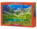 1000 Piece Jigsaw Puzzle, Zelene Pleso, Tatras, Slovakia, Mountains landscape, Nature puzzles, Adult Puzzle, Castorland C-105267-2