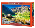 1500 Piece Jigsaw Puzzle, Sunrise at Morskie Oko, Tatras, Poland, Rocky Peak Nature Scene, Mountain landscape, Adult Puzzle, Castorland C-152216-2