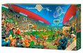 4000 Piece Jigsaw Puzzle, Football Championship, Funny sports puzzle, Soccer Match, Cartoon Chaos Style, Adult Puzzle, Castorland C-400393-2