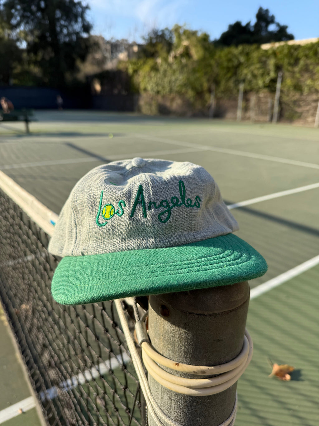Los Angeles Tennis Embroidered Denim Hat