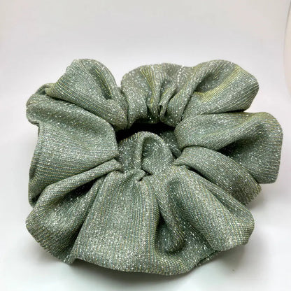 Jade Sparkle Scrunchie