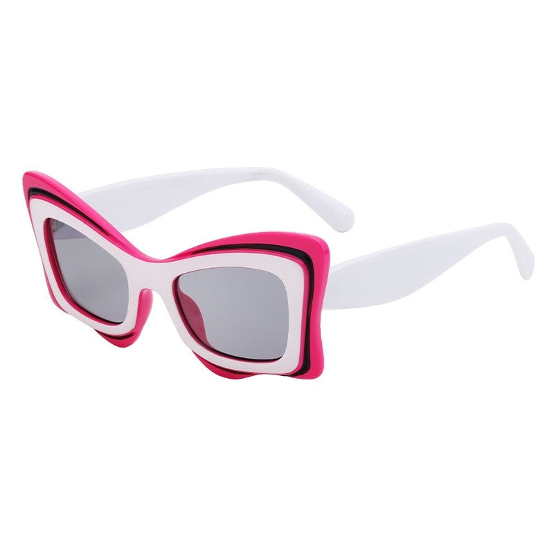 Fashion Full Butterfly Frame UV400 UV Protection Outdoor Eyewear Sunglasses