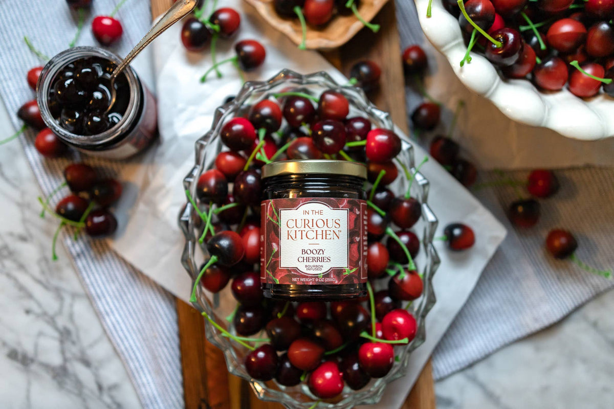 Cocktail Cherries 9 oz | Original Boozy Cocktail Cherries®