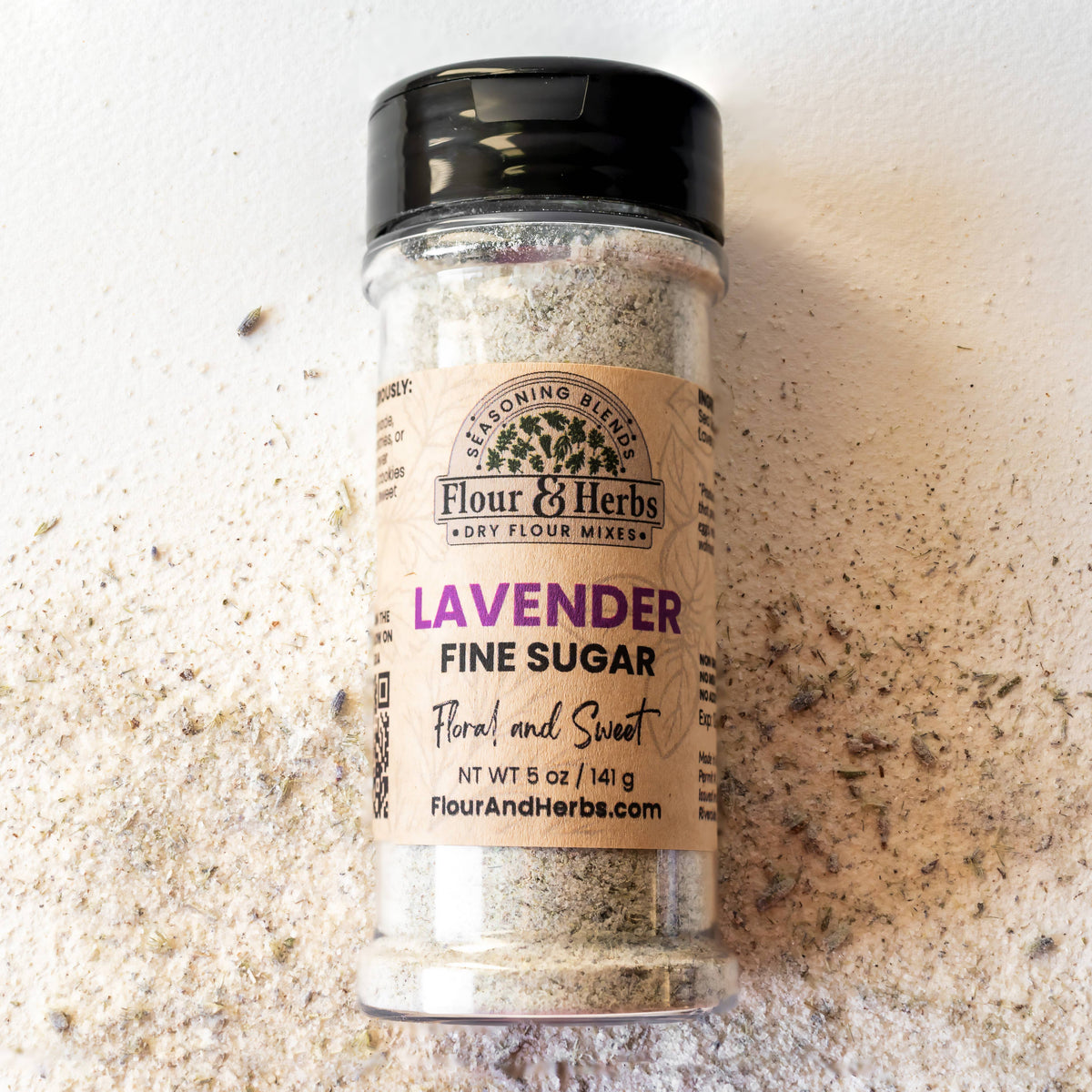 Lavender Fine Sugar - Organic