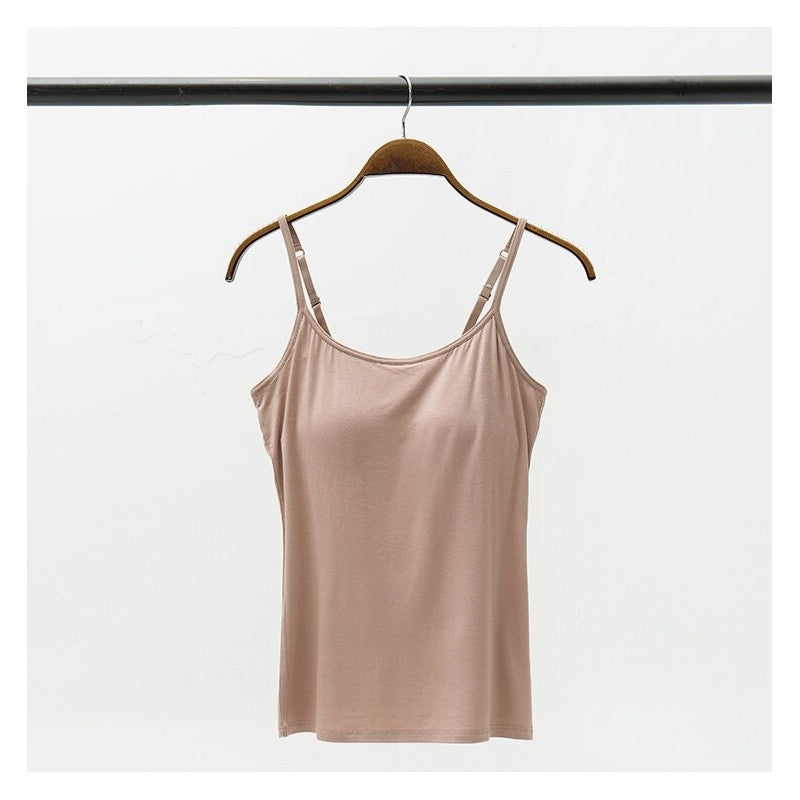 Padded Wireless One-Piece Bra Camisole