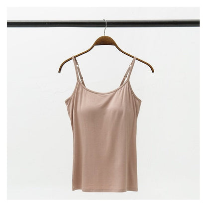 Padded Wireless One-Piece Bra Camisole