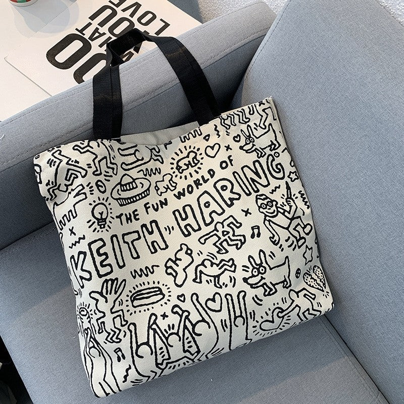 Large Capacity Canvas Shoulder Bag