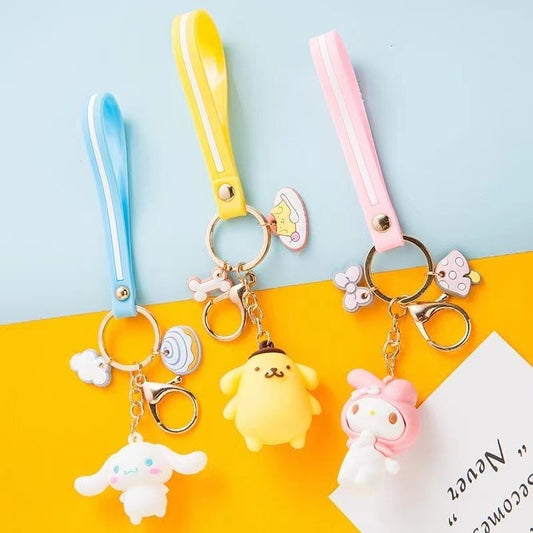 Cute Cartoon Keychain Bag Charm
