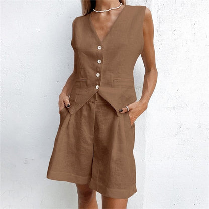 Slim Fit Women's Cotton Pajama Set with Soft and Comfortable Fabric