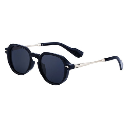 Retro Full Square Frame UV400 UV Protection Outdoor Sunglasses