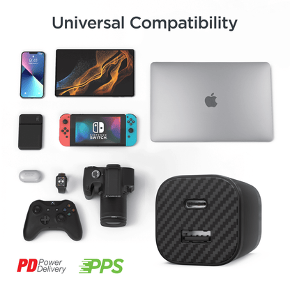 HyperGear TECHcessories 30W USB-C PD Charging Kit with Travel Pouch
