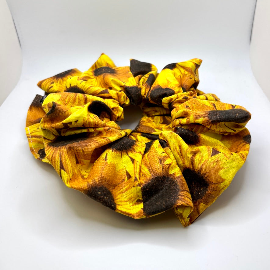 Sunflower Scrunchie