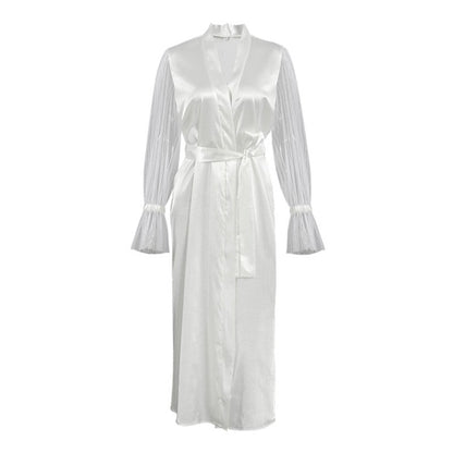 Silk-Like Gauze Pajama Set