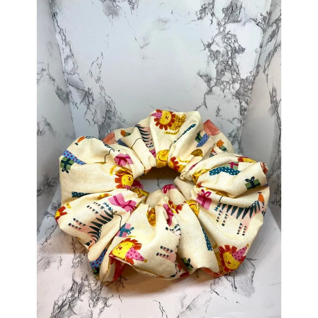 Birthday Animals Scrunchie