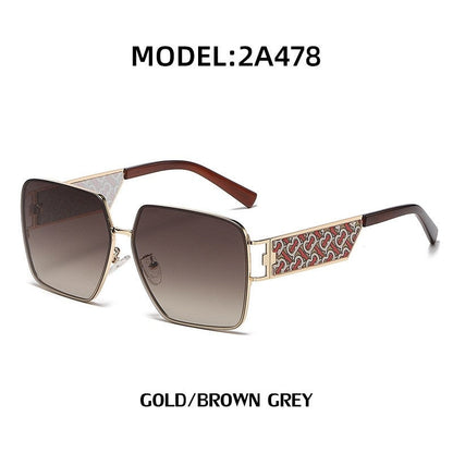 Stylish Versatile Square Sunglasses