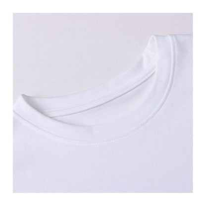 Embroidered Love Heart Casual Short Sleeve T-Shirt
