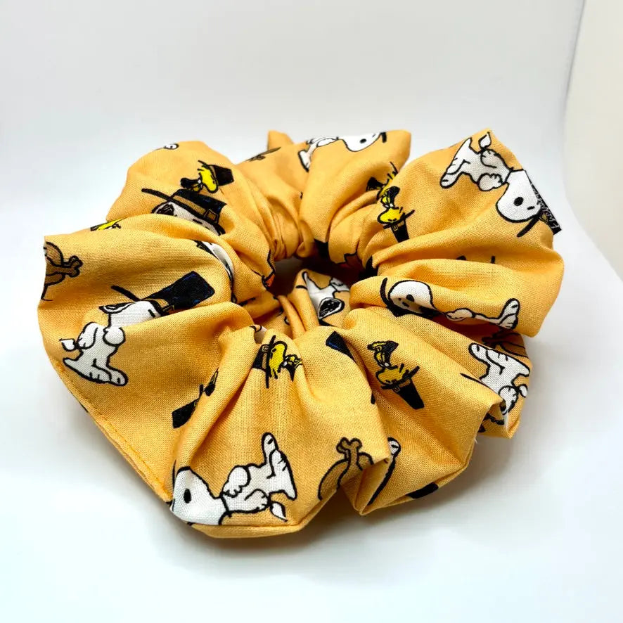 Snoopy Thanksgiving Scrunchie