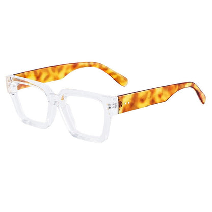 Unisex Fashionable Square Frame Flat Mirror