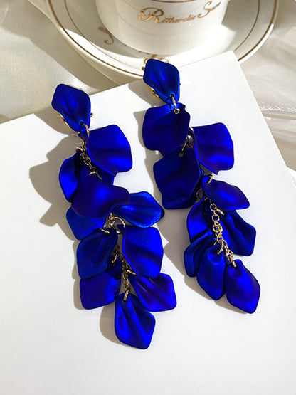 Chic Tasseled Acrylic Earrings