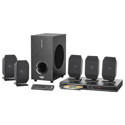 Naxa 5.1 Channel Home Theater DVD & Karaoke Speaker System - Refurbished