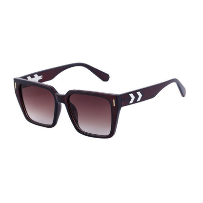 Retro Square Sunglasses For Women Outdoors