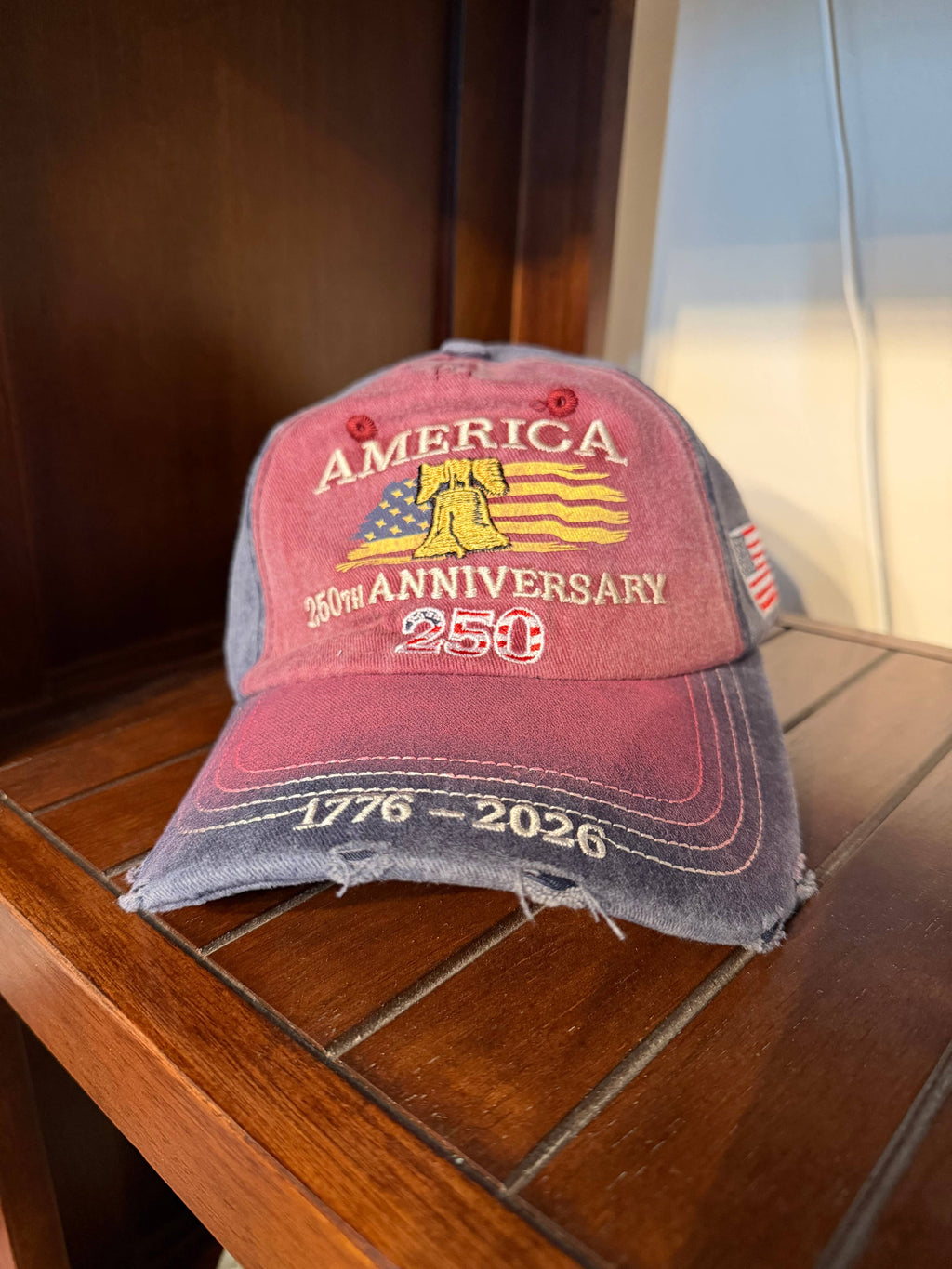 250th Anniversary Embroidered Baseball Cap