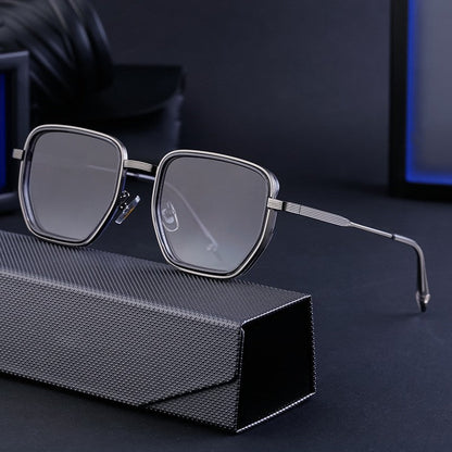 Men's Outdoor Fashion Retro Box Sunglasses