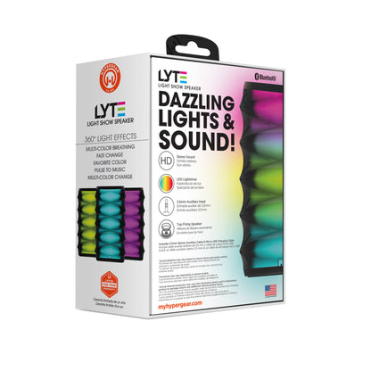 HyperGear LYTE Wireless LED Speaker