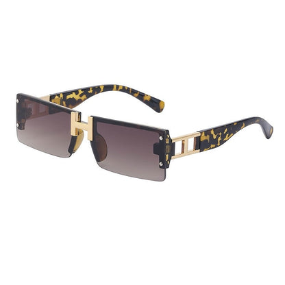 Fashionable Rimless Square Sunglasses