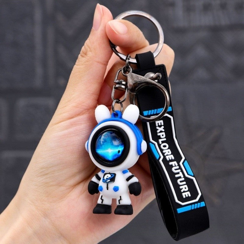Space Explorer Astronaut Keychain - Unique Space-Themed Bag Charm