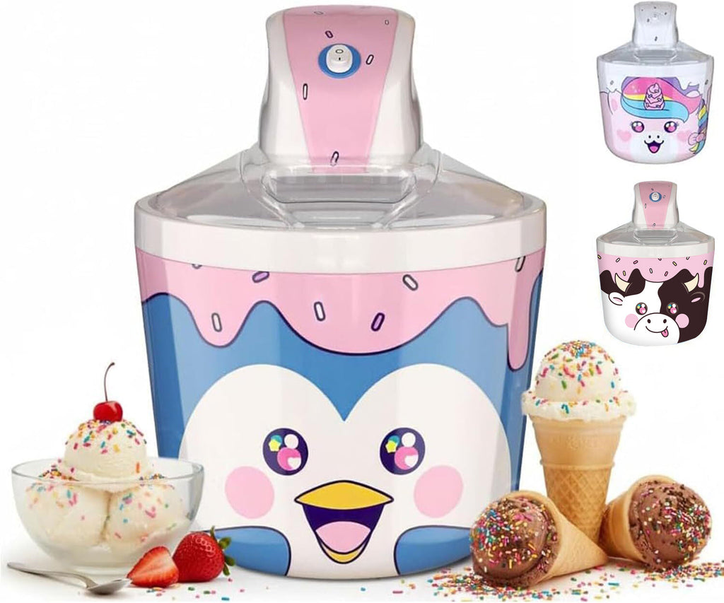 Electric Ice Cream Maker for Kids (1.2 Qt)