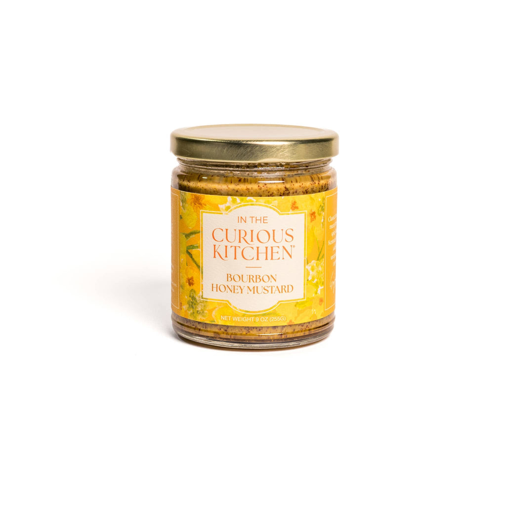 Bourbon Honey Mustard 9 oz | Small Batch Gourmet Mustard