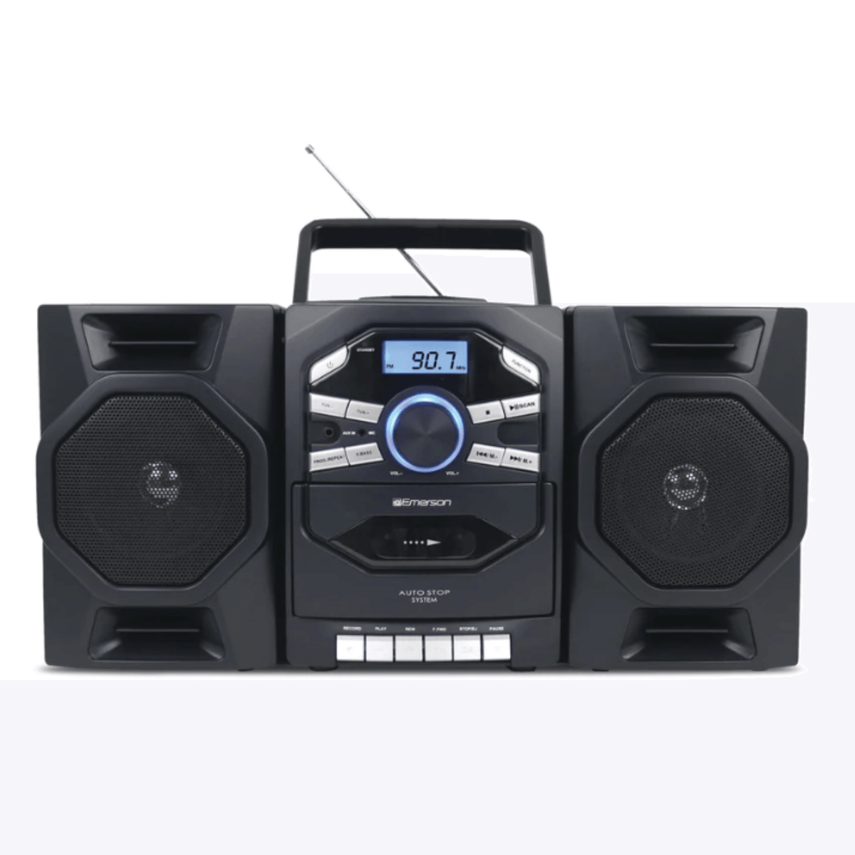 Emerson Portable CD & Cassette Stereo Boombox