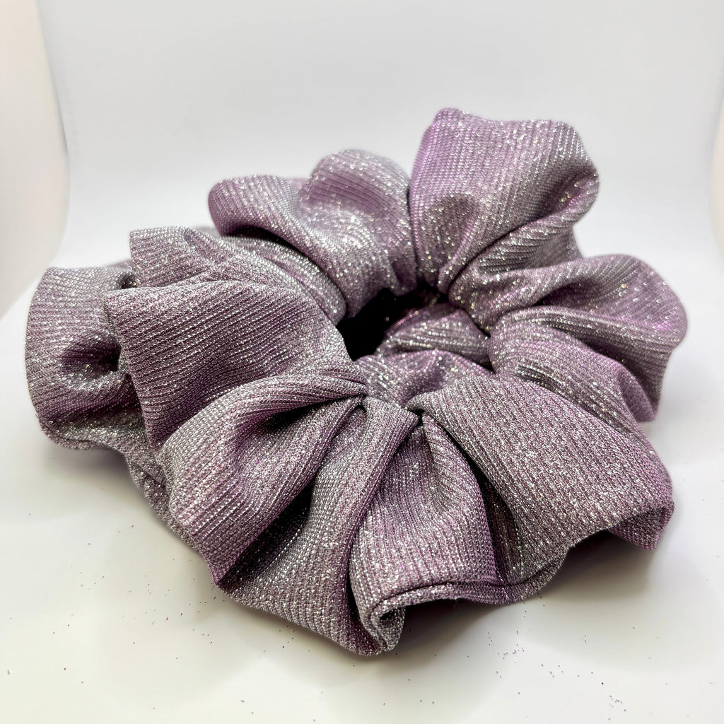 Lavender Sparkle Scrunchie