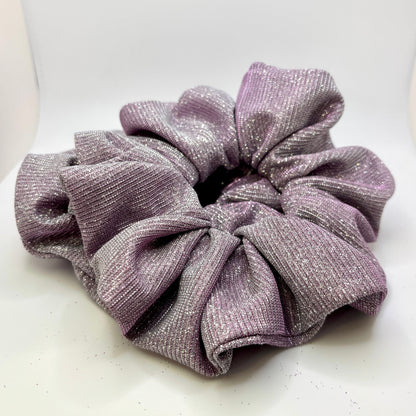 Lavender Sparkle Scrunchie
