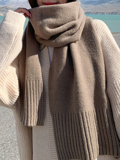Keep Warm Solid Color Scarf