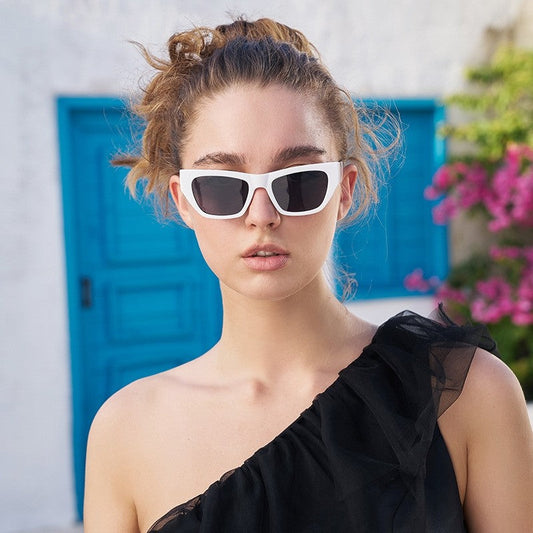 Fashion Cat Eye UV Protection Small Frame Sunglasses
