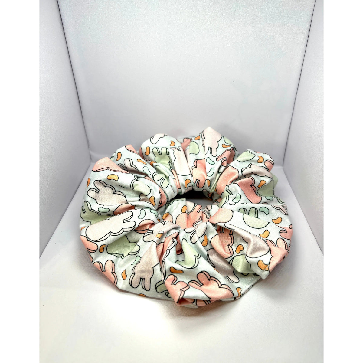 Pastel Peeps Easter Poly Scrunchie