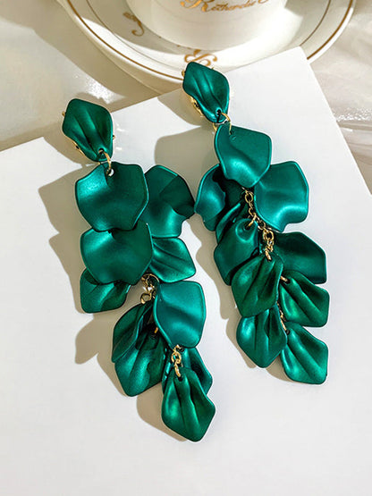 Chic Tasseled Acrylic Earrings